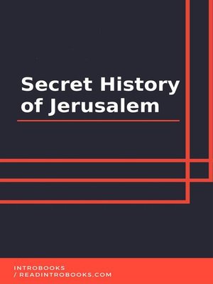 cover image of Secret History of Jerusalem